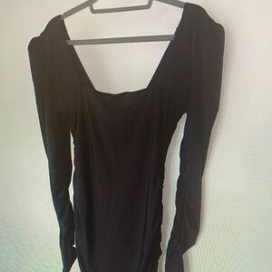 Elegant Black Mini Dress